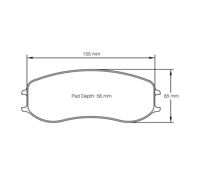 Pagid S4928L01B01 Brake Pad S4928 RSL 1 (bedded)