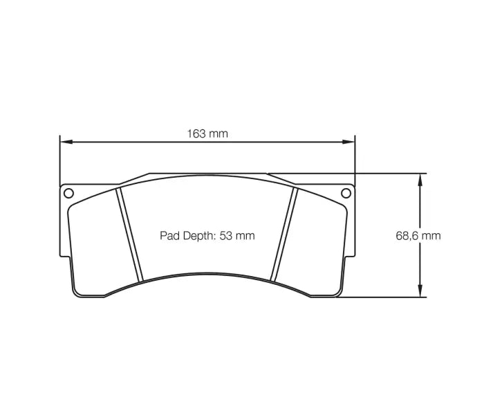 Pagid S8222L1EB01 Brake Pad S8222 RSL 1E (bedded)