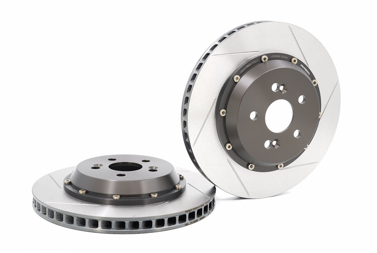 Paragon 2-Piece Brake Discs Front Pair 330mm x 28mm (12.99" x 1.10") - Renault Megane 2 RS 225 (Large Rotor)
