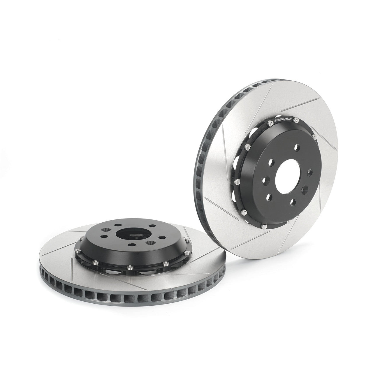 Paragon 2-Piece Brake Discs Front Pair 355mm x 28mm (13.98" x 1.10") - Renault Megane 3 RS (Large Rotor)