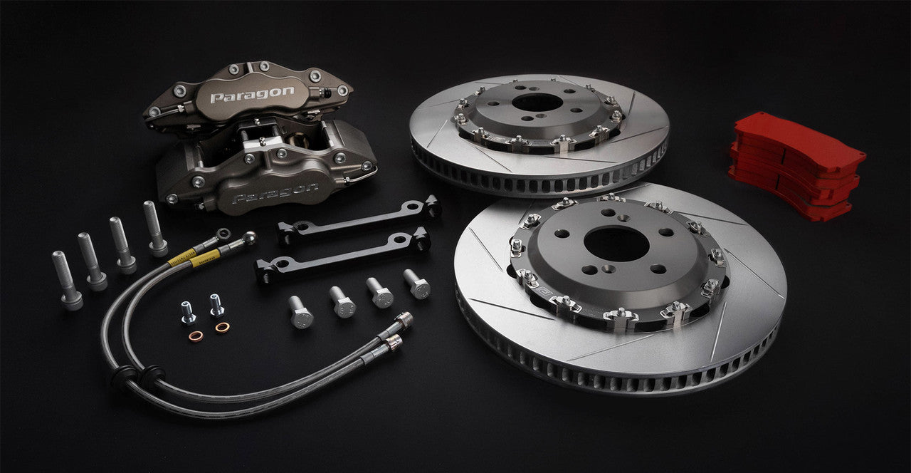 Paragon PBK.02.101.355.320.TL.01.02.Px.F Track Performance Big Brake Kit (PA015 6 piston) - BMW M3 (E36) Front