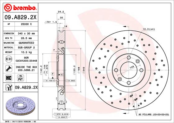 DELPHI LH7710 Brake Hose
