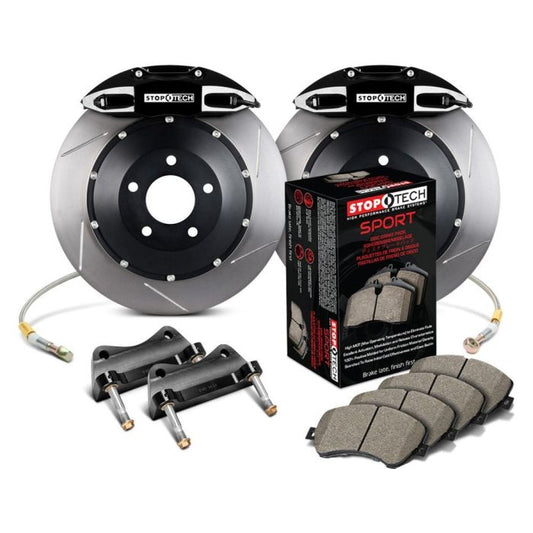 StopTech 83.192.0057.51 Sport Big Brake Kit - Rear - 355x32mm Slotted - ST-41 Black