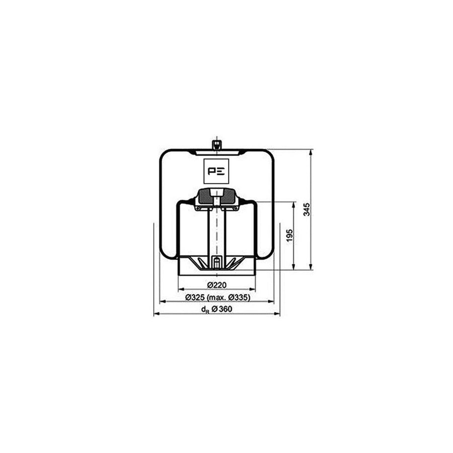 PETERS ENNEPETAL 077.602-00A Wheel Stud