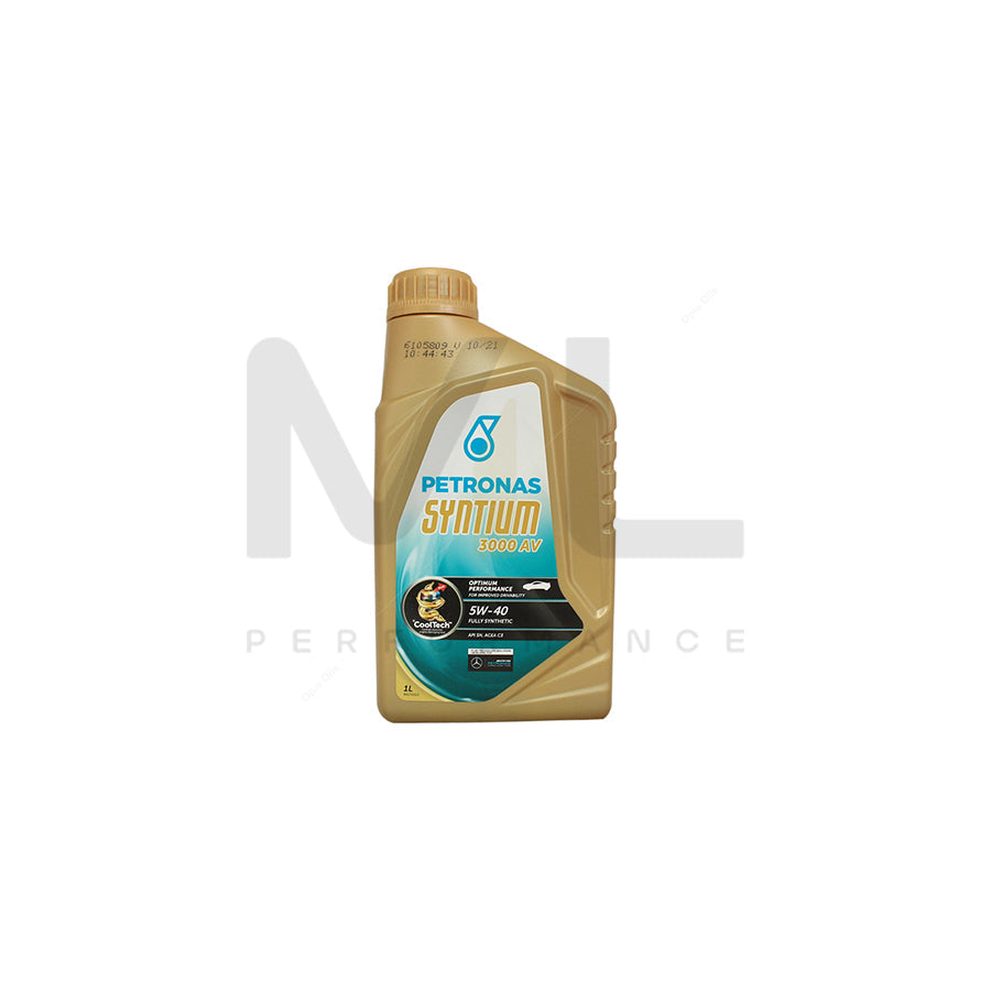 PETRONAS Syntium 3000 AV 5W-40 Fully Synthetic Car Engine Oil 1l