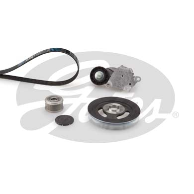 GATES GATK196PK975 V-Ribbed Belt Set