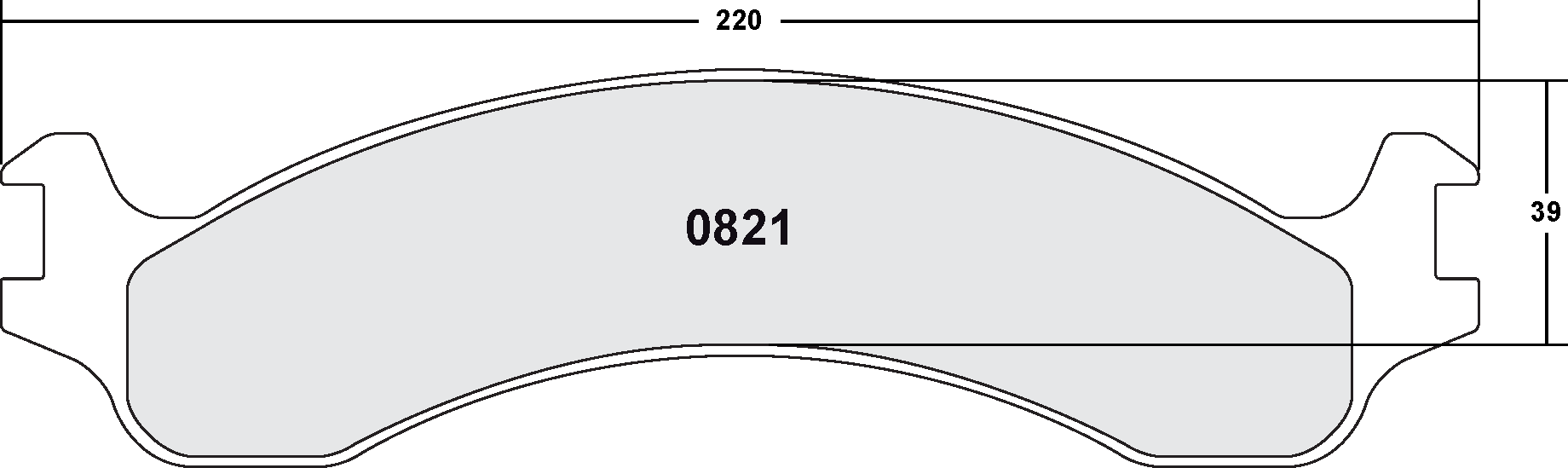 PFC 0821.22 FRONT BRAKE PADS DODGE RAM 3500 2002+