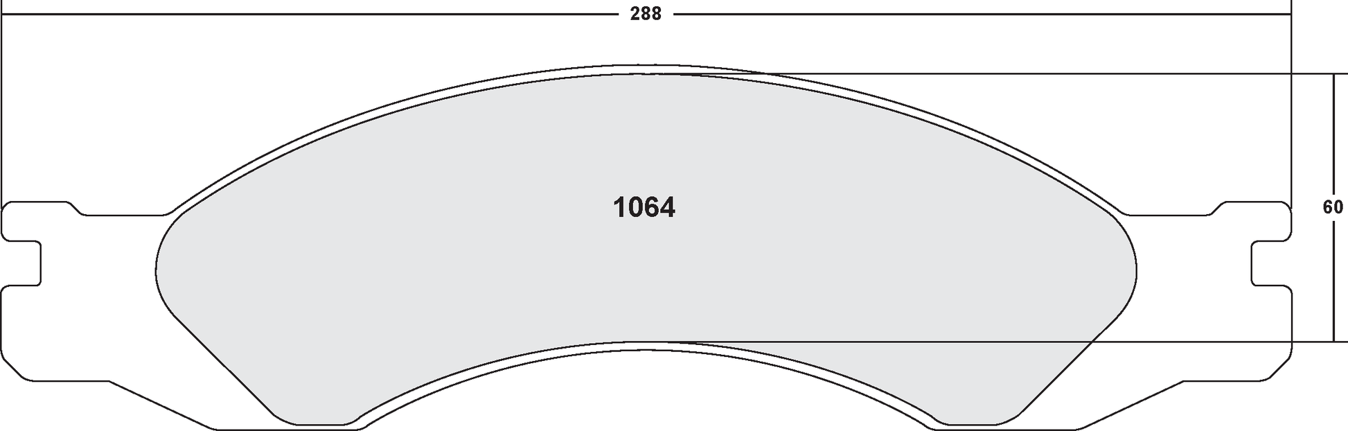 PFC 1064.10 BRAKE PADS Z-RATED