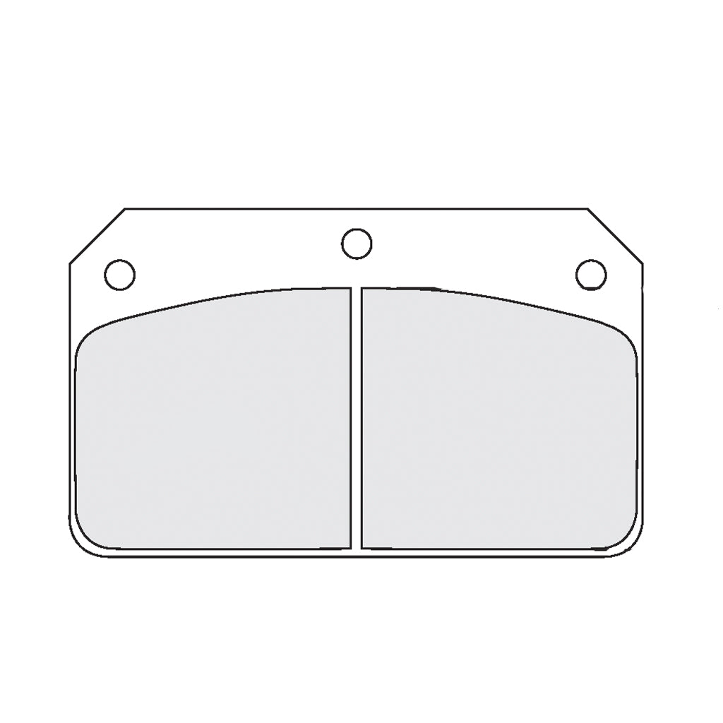 PFC 7752.68.15.44 BRAKE PADS 68 CMPD 15 MM FOR WILWOOD 4-PISTON CALIPER
