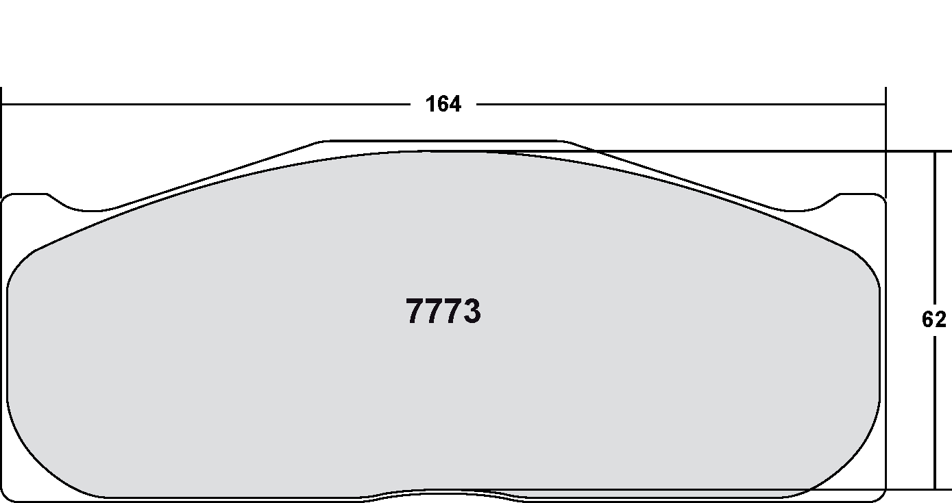 PFC 7773.11.30.34 BRAKE PADS RACE 11 CMPD 30MM