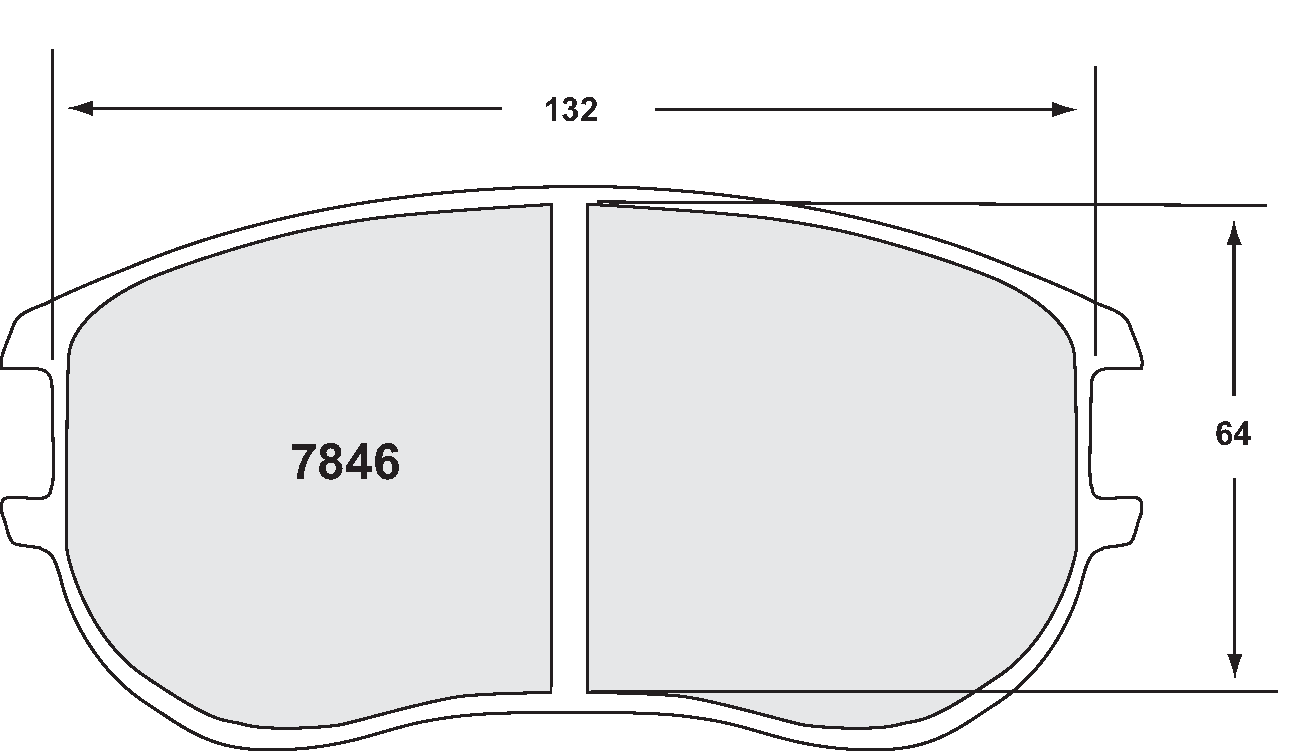 PFC 7846.05.29.34 BRAKE PADS RACE 05 CMPD 29MM ZR36