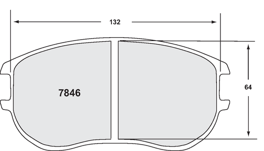 PFC 7846.05.29.34 BRAKE PADS RACE 05 CMPD 29MM ZR36