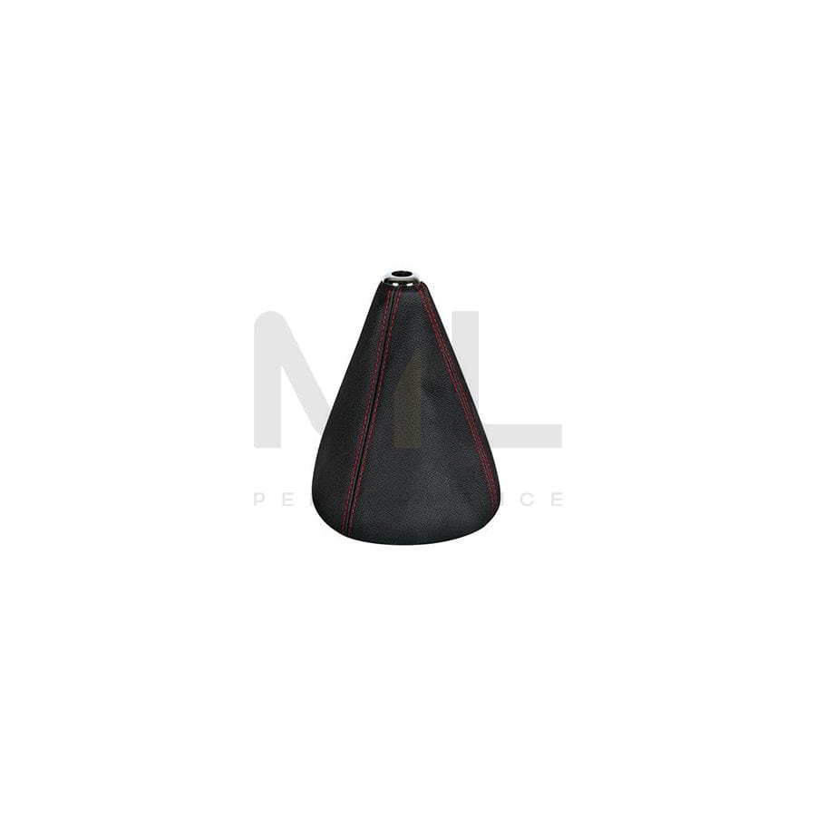 PILOT Premium 05040 Gear stick gaiter Leather, Black, Red, Universal