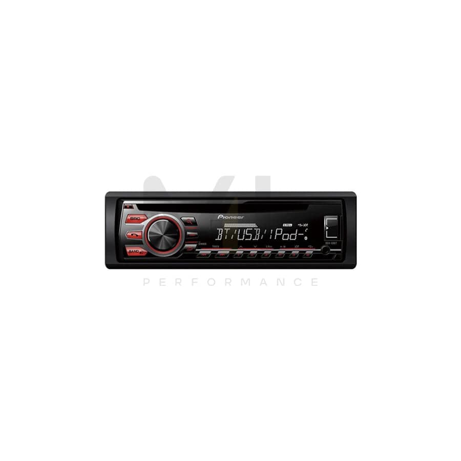 PIONEER DEH-09BT Car stereo CD, 1 DIN, 12V, MP3, WAV, WMA