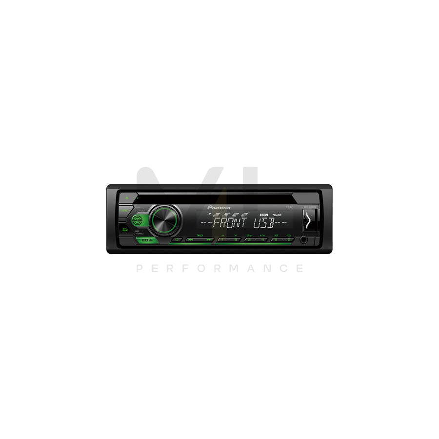 PIONEER DEH-S110UBG DEH-S110UBG Car stereo AUX-in, CD, CD Tuner, USB, 1 DIN, Android, AOA 2.0, 12V, FLAC, MP3, WAV, WMA