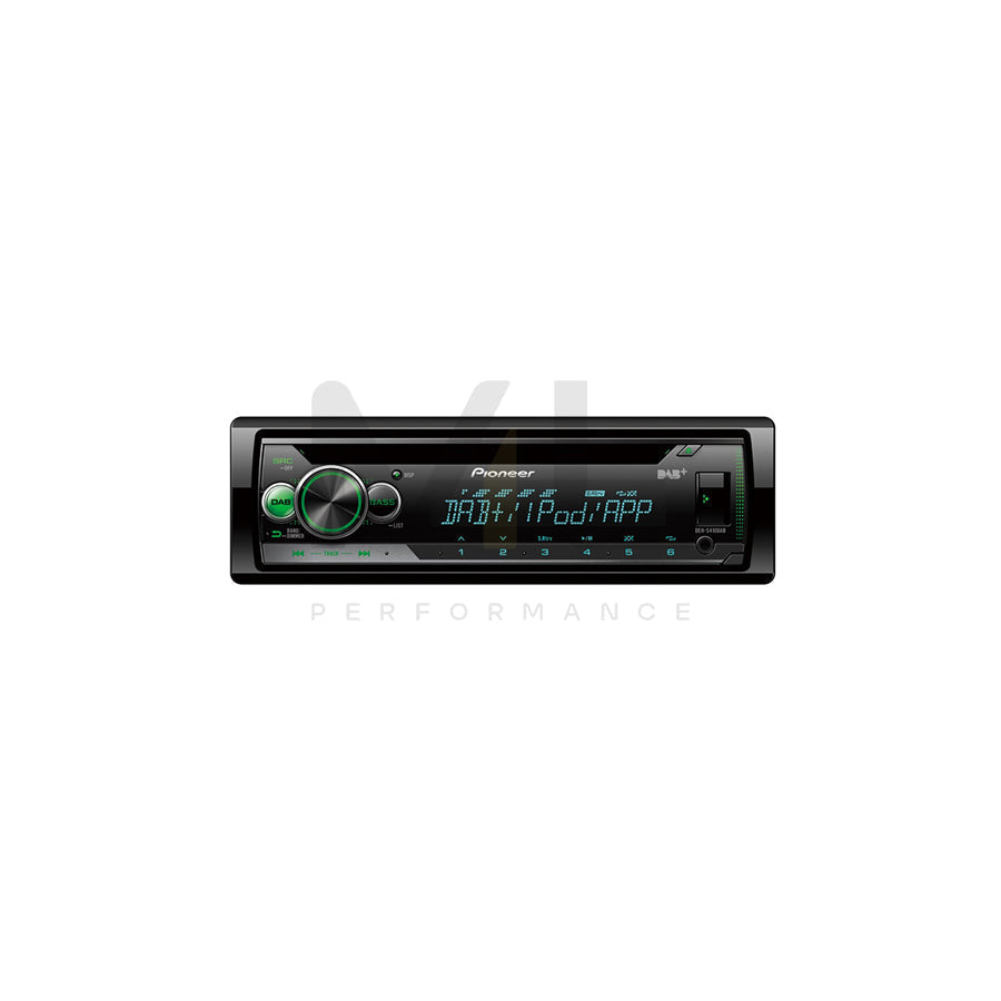 PIONEER DEH-S410DAB Car stereo CD/USB, DAB/DAB+, 1 DIN, Android, Made for iPod/iPhone, AAC, MP3, WAV, WMA