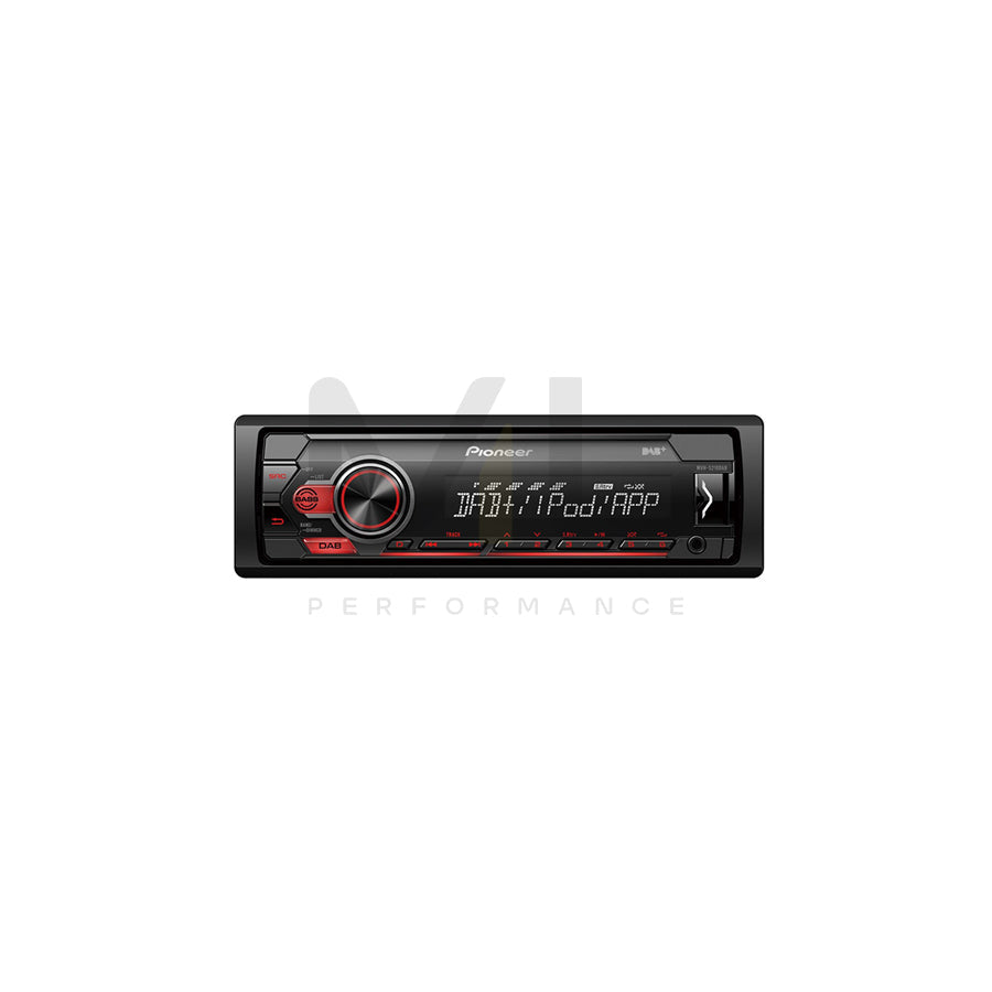 PIONEER MVH-S210DAB Car stereo 1 DIN, Made for iPod/iPhone, MP3, WAV, WMA, with remote control, DAB +