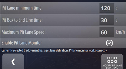 RN VISION P-LITE-MOD-PIT RN LITE PIT LANE MONITOR MODE