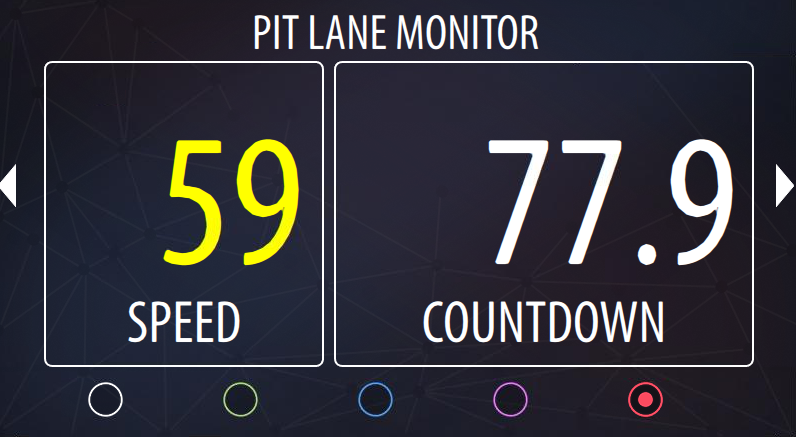 RN VISION P-ONE-MOD-PIT RN ONE PIT LANE MONITOR MODE