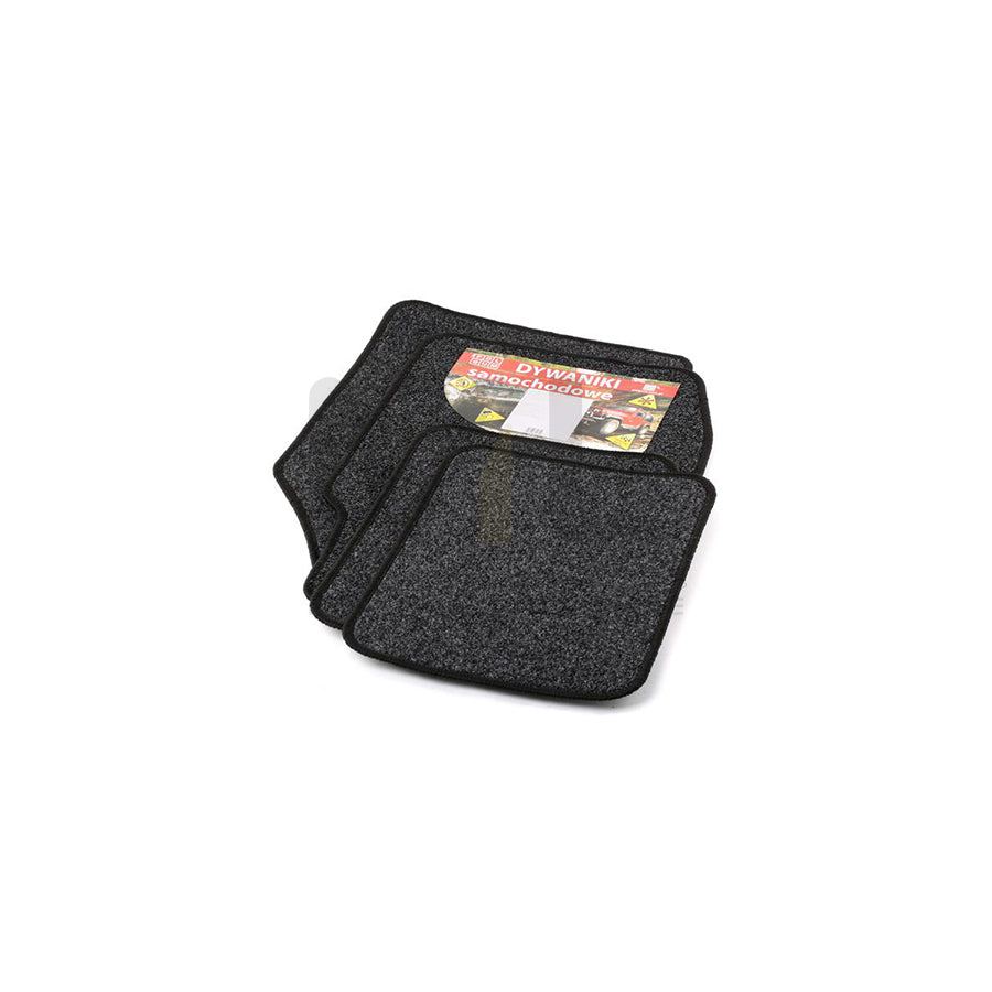 POLGUM Universal fit 9900-3 Floor mat set Textile, Front and Rear, Quantity: 4, Anthracite