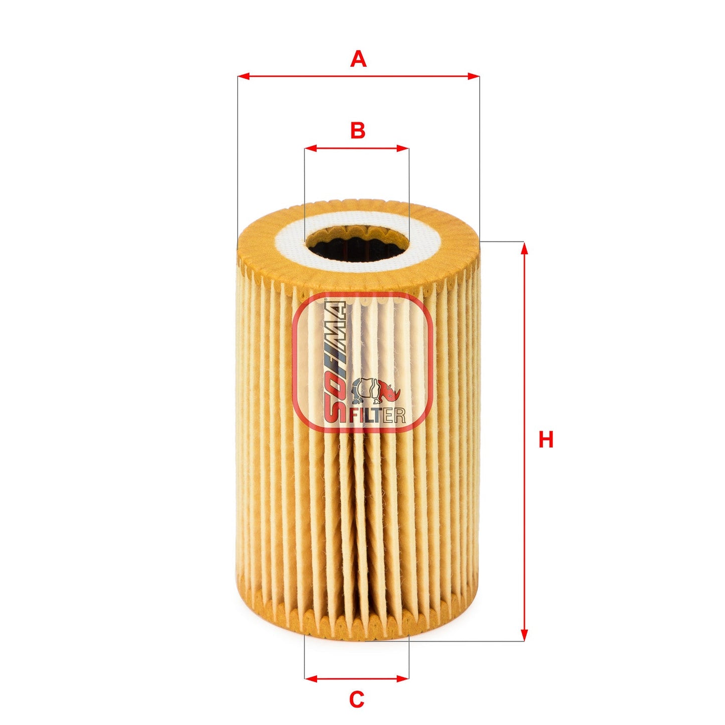 SOFIMA S5014PE Oil Filter