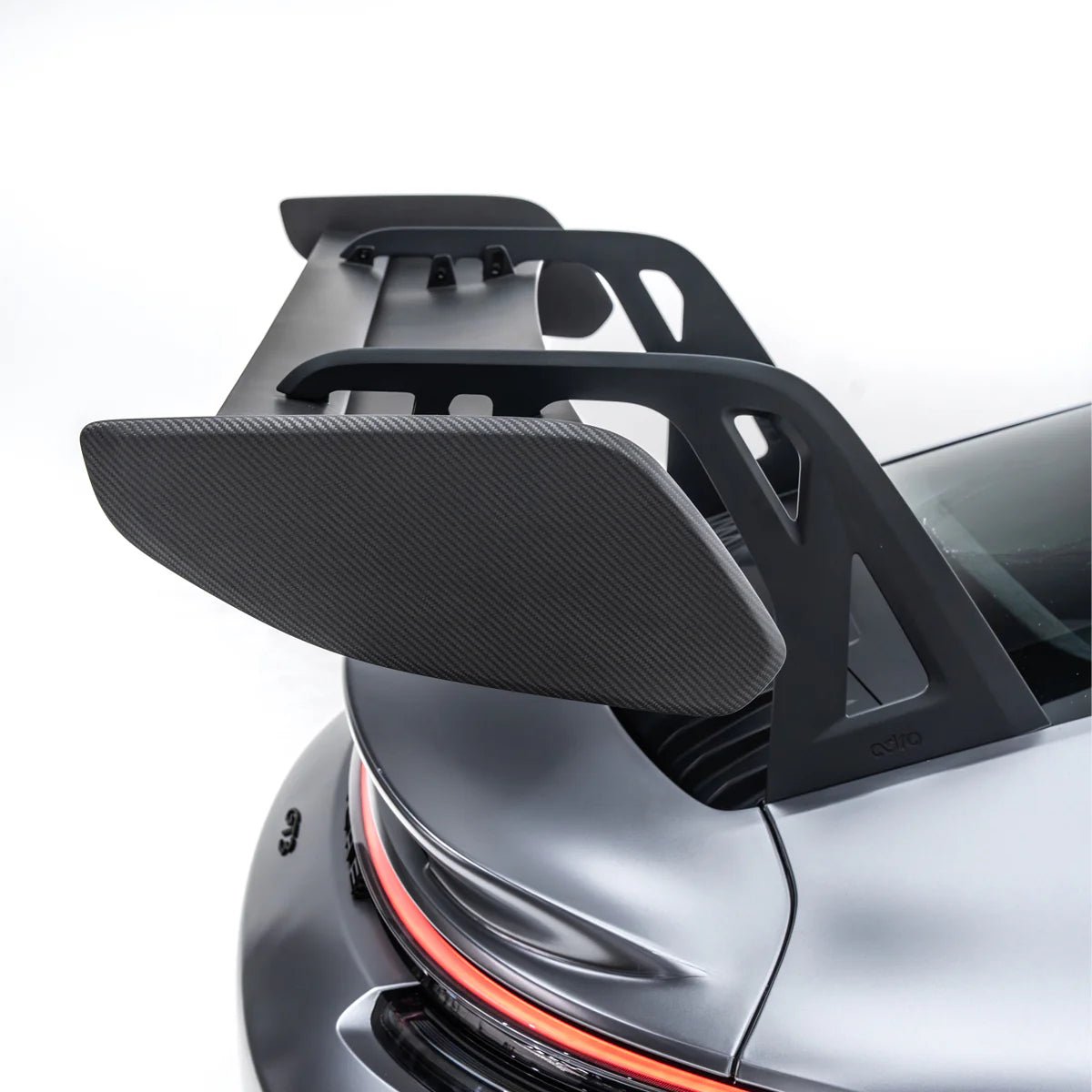 Adro A23A10-1501 Porsche 992.1 GT3 Pre-Preg Carbon Fibre AT-P Swan Neck Rear Wing
