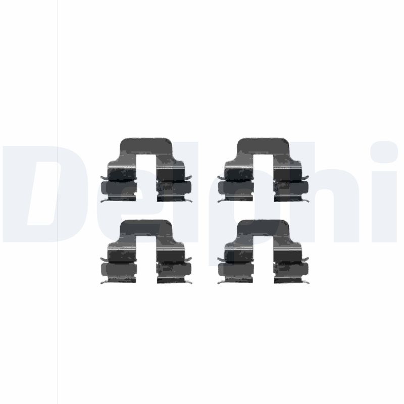 DELPHI LX0344 Disc Brake Pad Accessory Kit