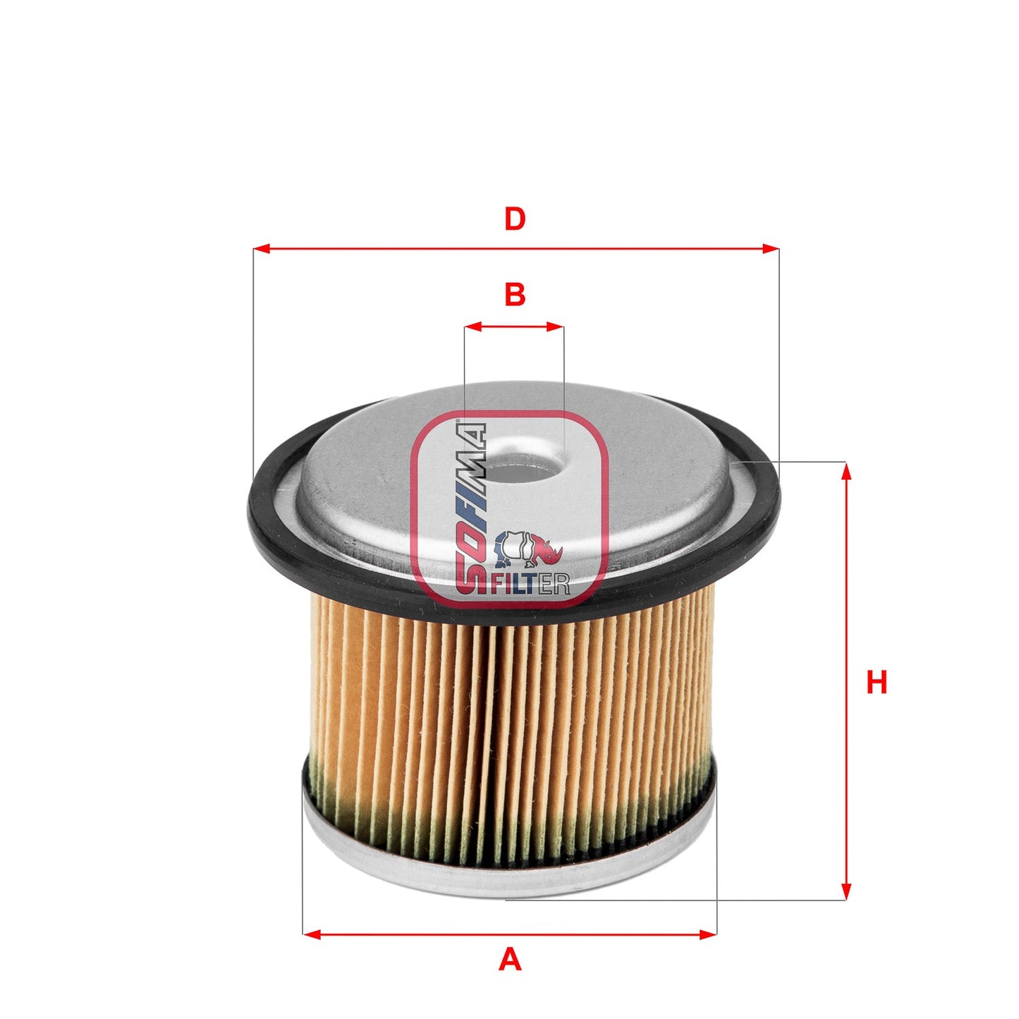 SOFIMA S0422N Fuel Filter