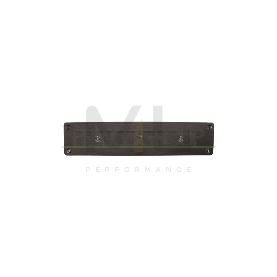 PRASCO ME5241539 Number plate holder suitable for MERCEDES-BENZ S-Class Saloon (W220) Front, Black, frameless