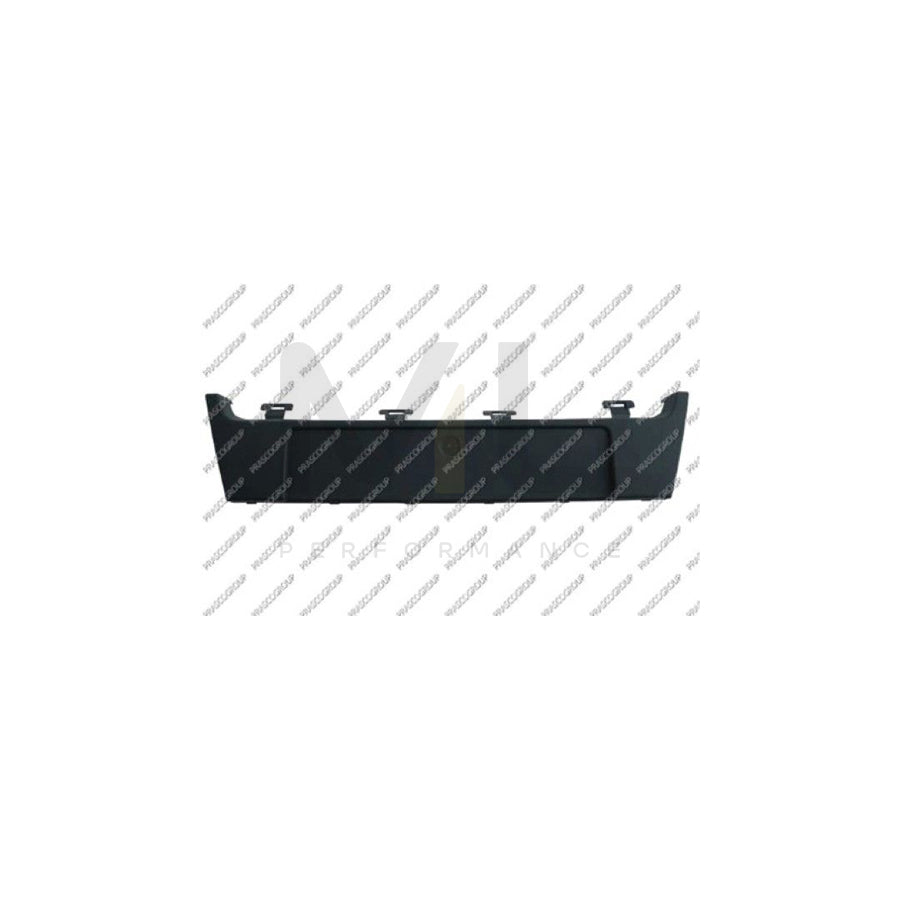 PRASCO RN0361539 Number plate holder Front, Black, frameless