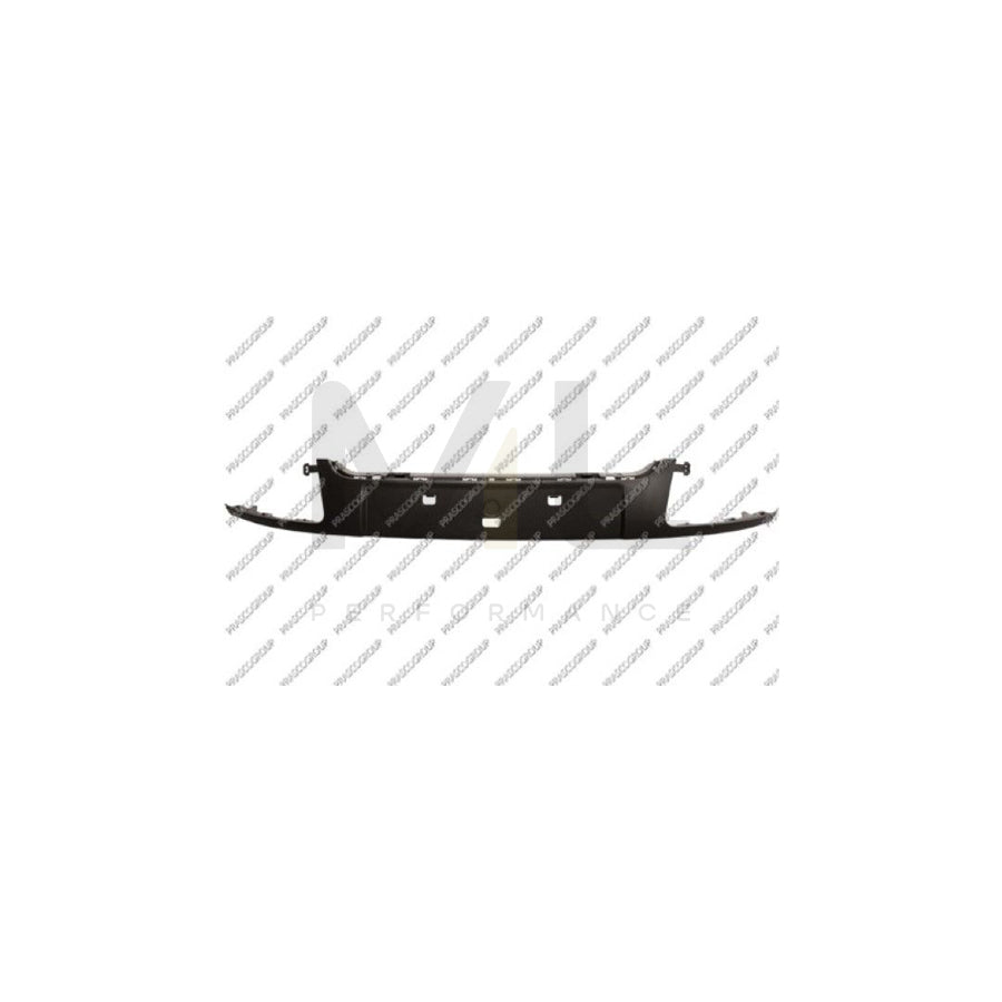 PRASCO RN4261539 Number plate holder for RENAULT MEGANE Front, Black, frameless