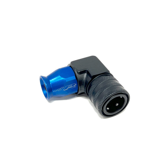 Precision Raceworks 201-0233 PTFE AN6 90 Degree Fitting to 9.89 Female QC