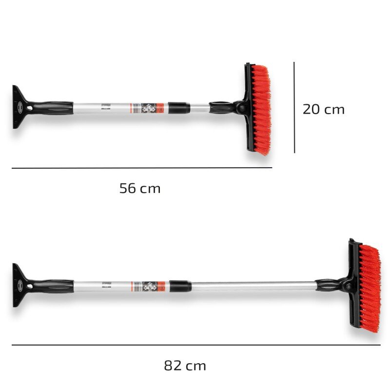 Heyner H407330 Premium Windscreen Cleaner Aluminium Telescopic