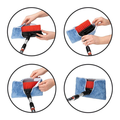 Heyner H407330 Premium Windscreen Cleaner Aluminium Telescopic