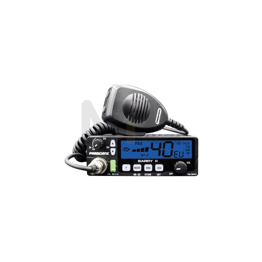 PRESIDENT BARRY II ASC VOX TXPR022 CB radio