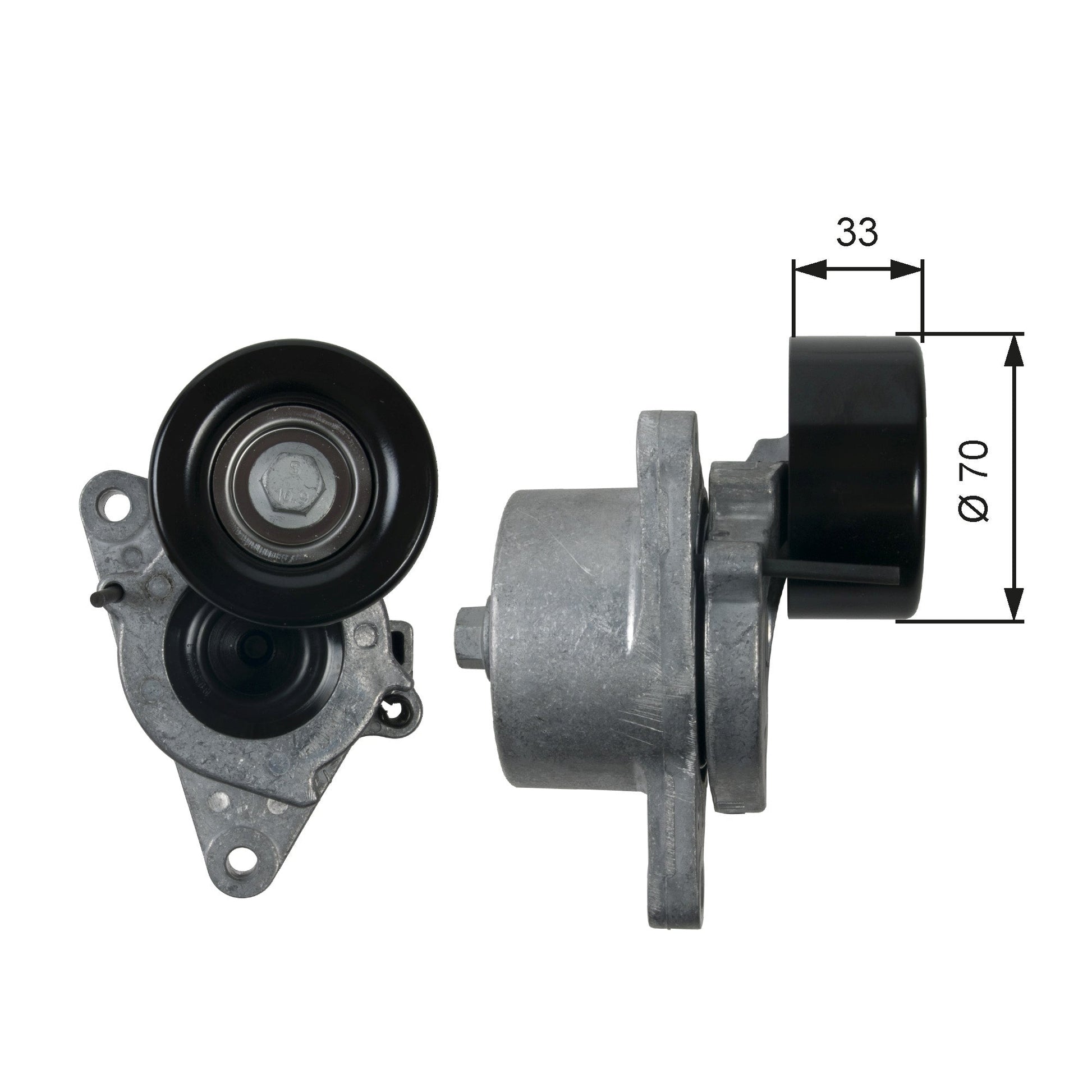 GATES GATT39170 V-Ribbed Belt Tensioner Lever