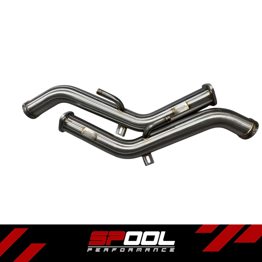 Spool Performance VR30DTT FULL Downpipes Upgrade [Race Downpipes] Infiniti Q50 Q60 RZ34 [VR30]