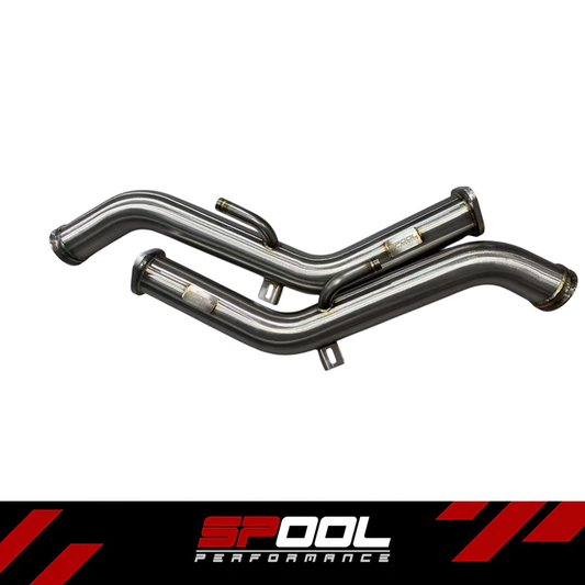 Spool Performance VR30DTT FULL Downpipes Upgrade [Race Downpipes] Infiniti Q50 Q60 RZ34 [VR30]