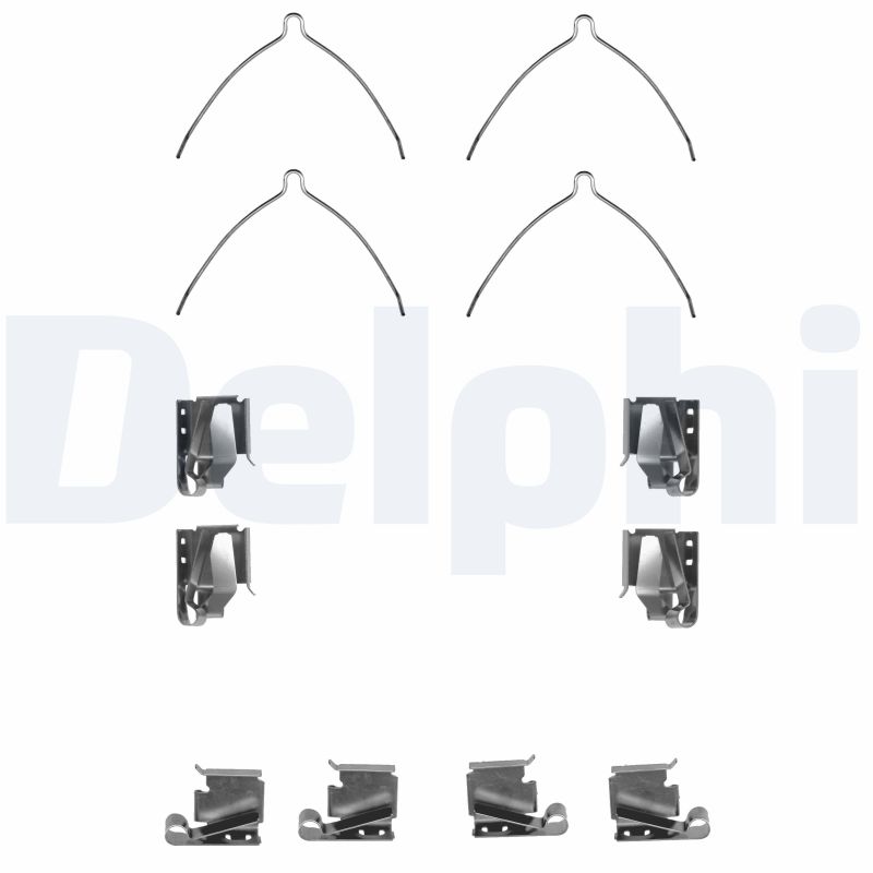 DELPHI LX0266 Disc Brake Pad Accessory Kit