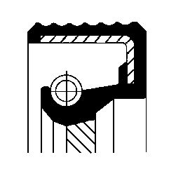 CORTECO CO20034087B Camshaft Shaft Seal