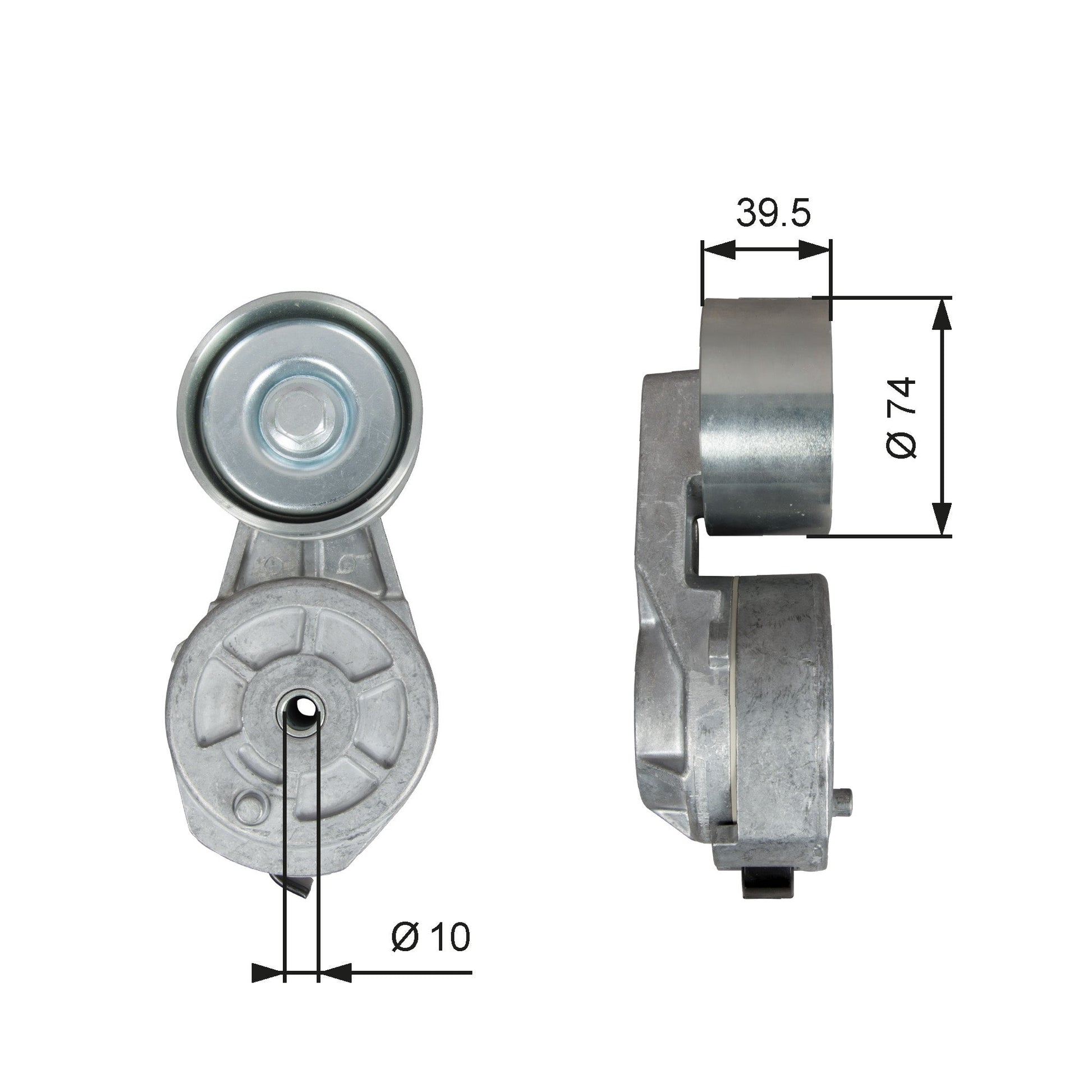 GATES GATT38707 V-Ribbed Belt Tensioner Lever