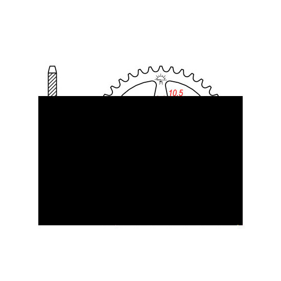 JT JTR478,42 Chain Sprocket