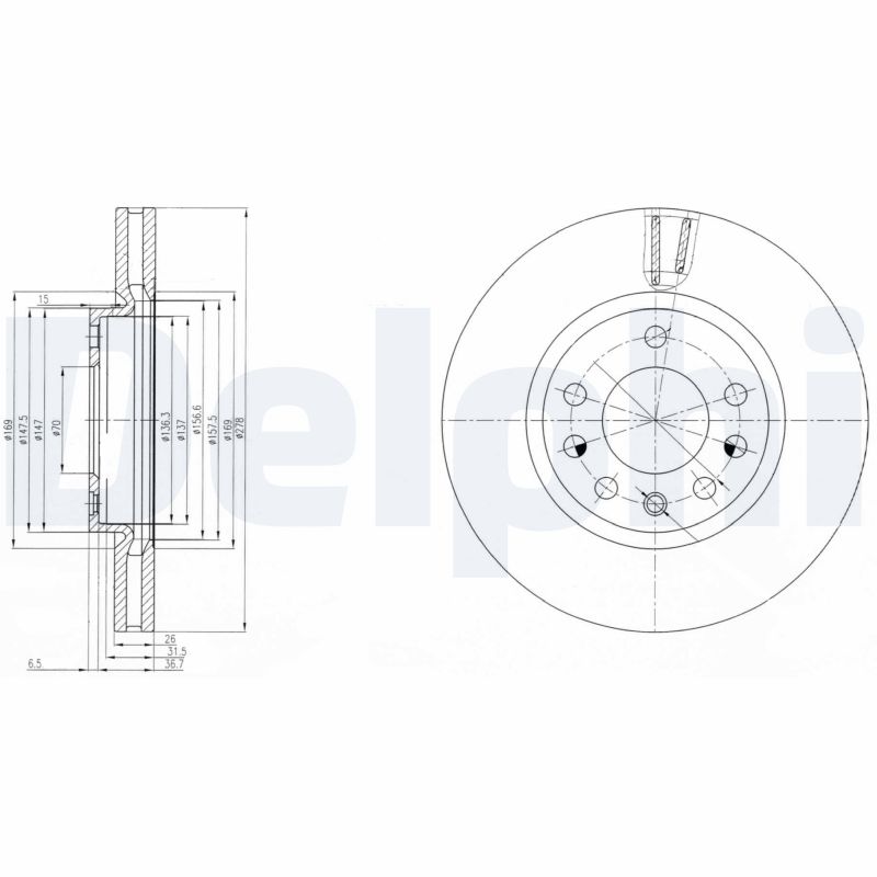 HALDEX 344010001 Pretensioning Cylinder