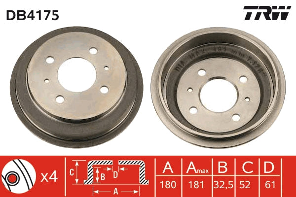 HERTH+BUSS JAKOPARTS J3210804 Brake Caliper