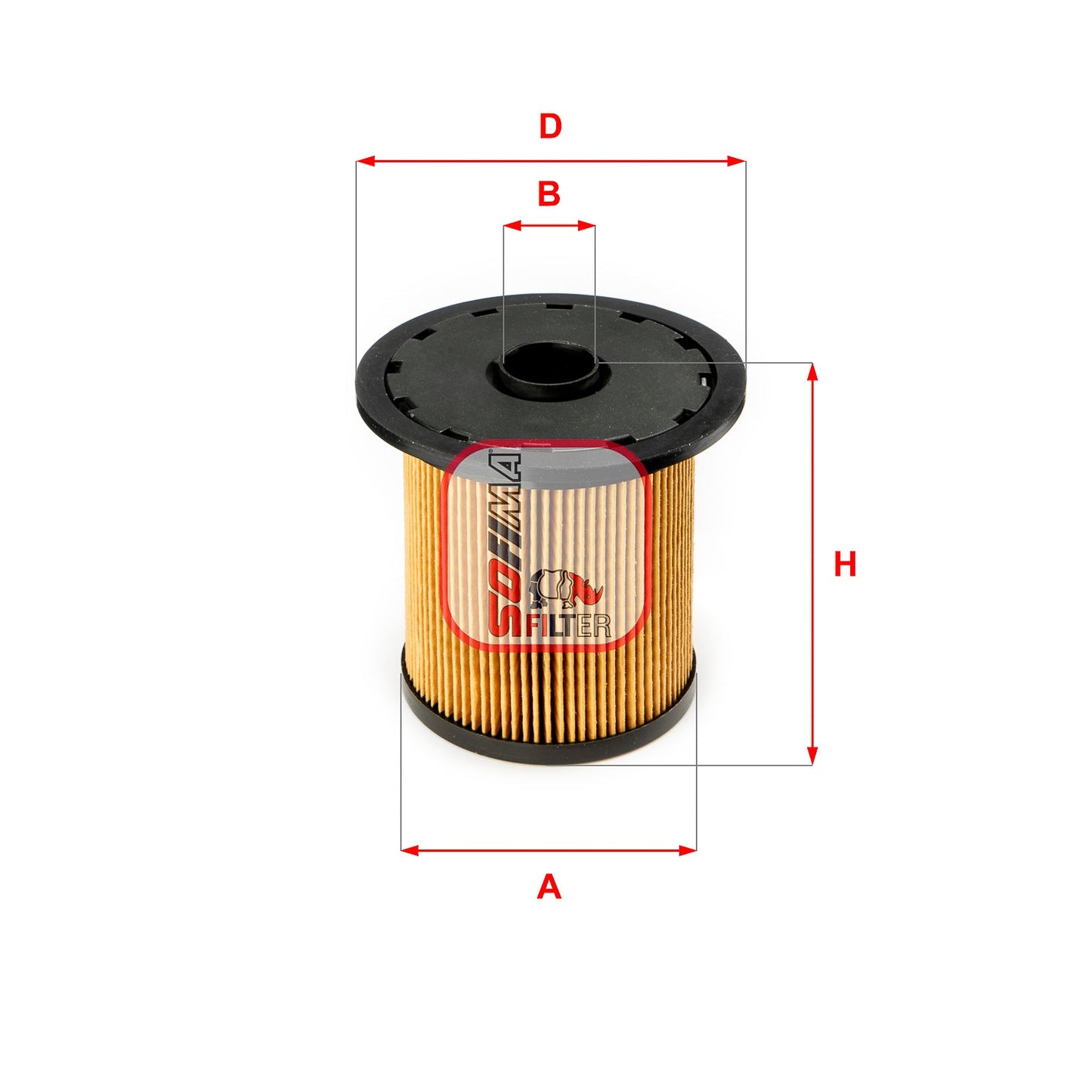 SOFIMA S0914NC Fuel Filter