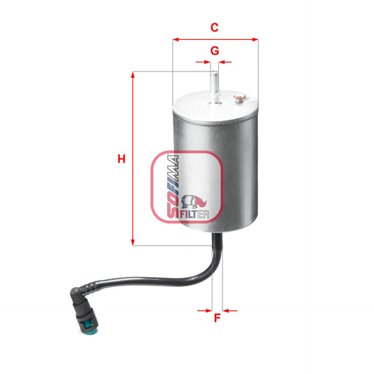 SOFIMA S1A06B Fuel Filter