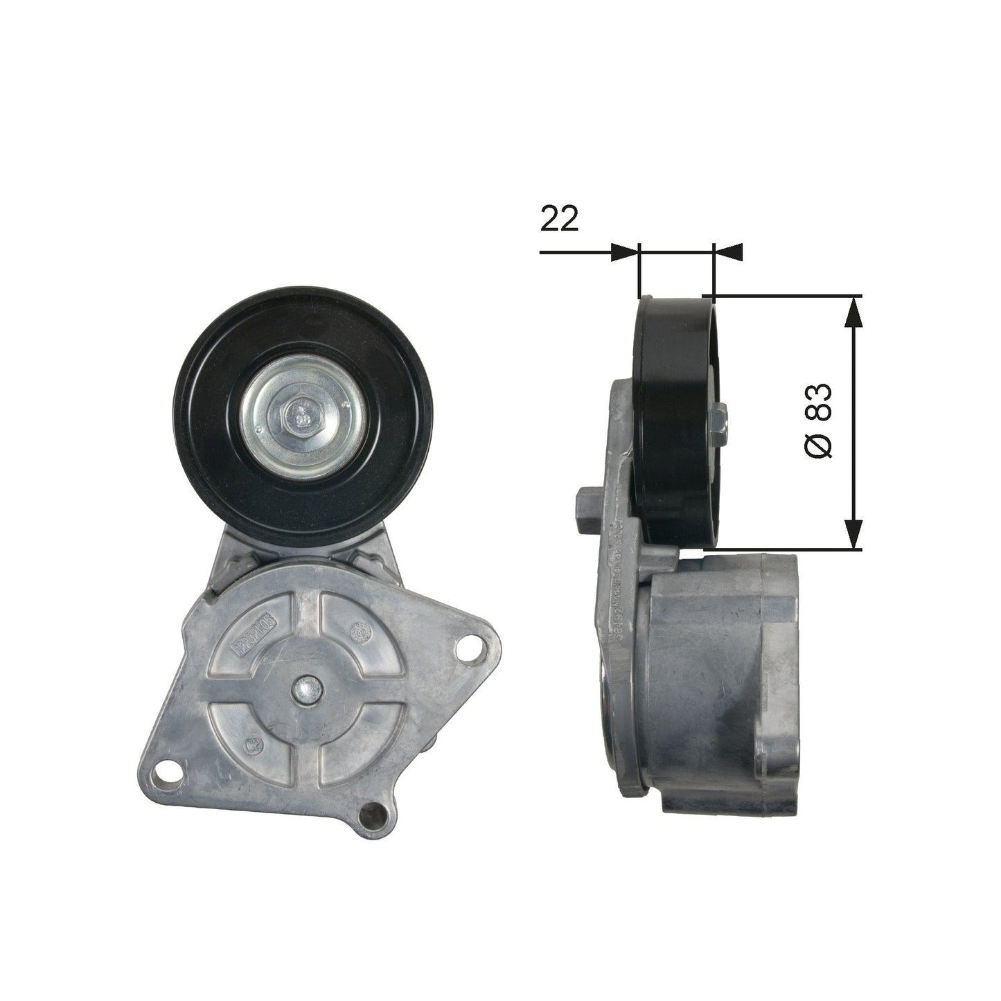 GATES GATT38492 V-Ribbed Belt Tensioner Lever