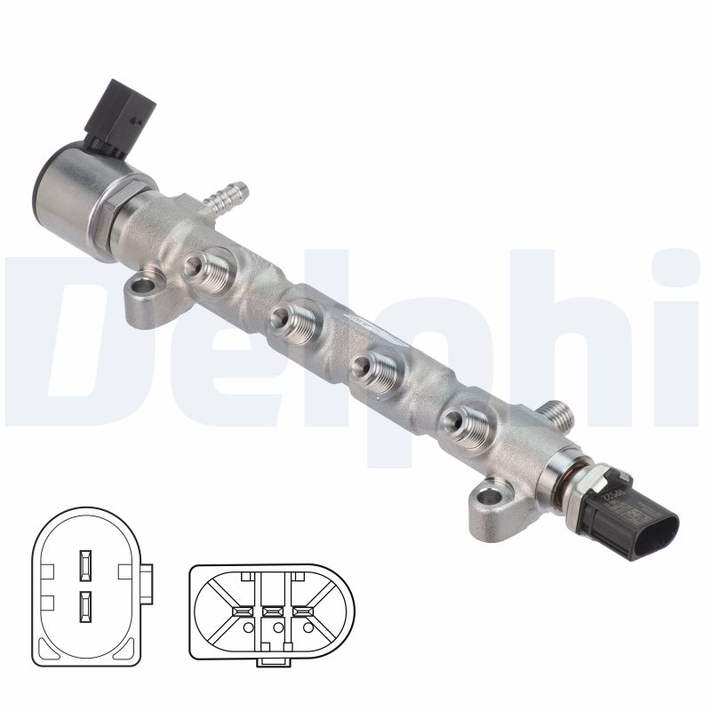 DELPHI 8387801 Fuel Distributor Pipe