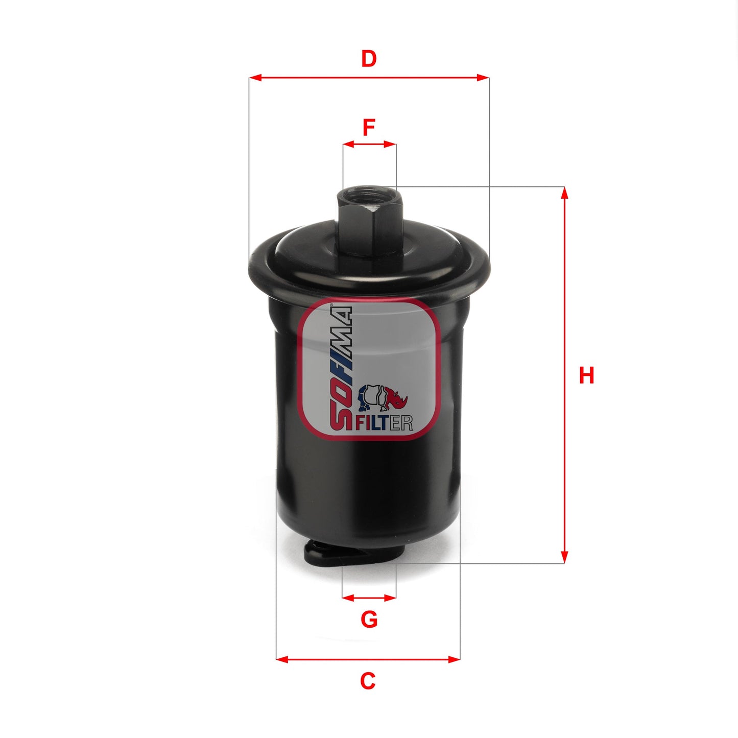 SOFIMA S1712B Fuel Filter