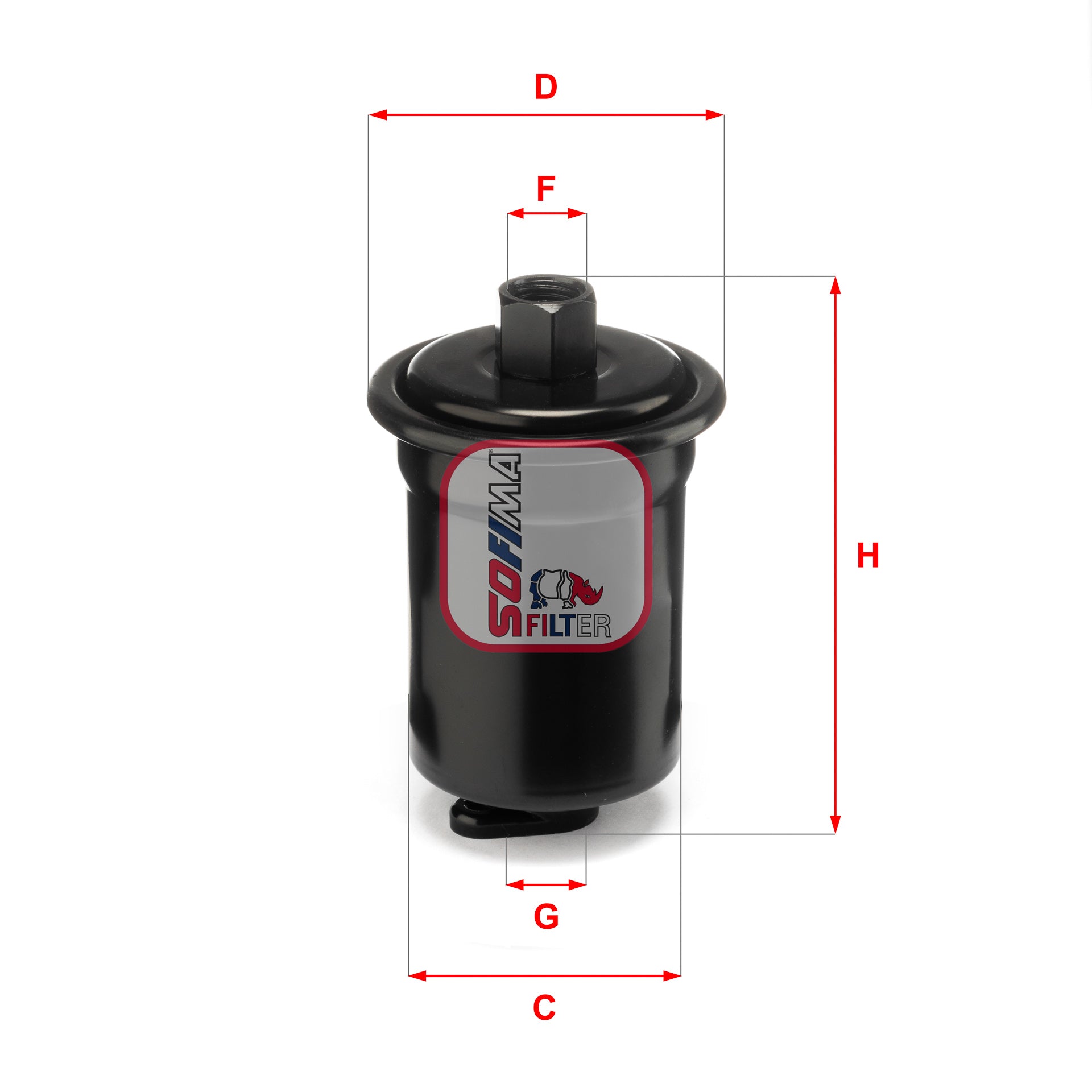 SOFIMA S1712B Fuel Filter